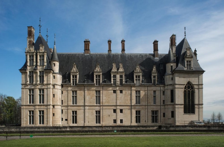 Fa&ccedil;ade du ch&acirc;teau d'&Eacute;couen